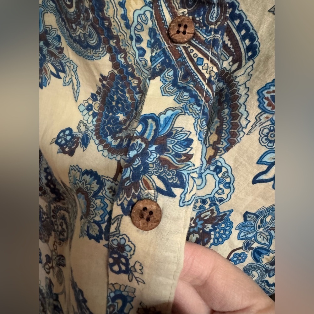 Positano Made in The US Button Down Shirt - Picture 3 of 4